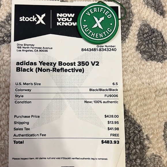 YEEZY Boots 350 V2 Black - Picture 2 of 6